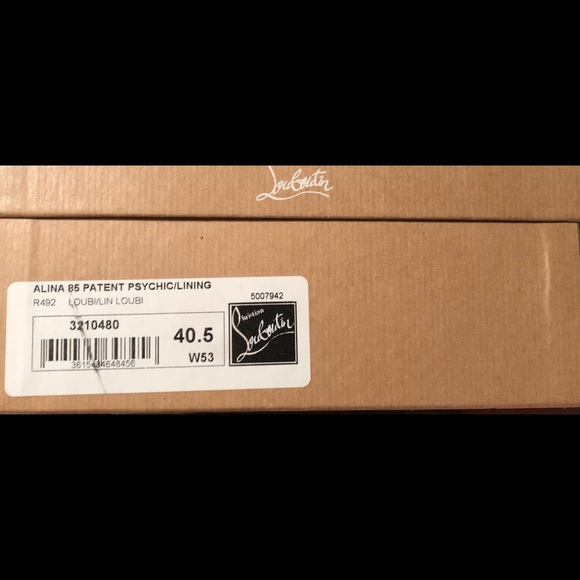 Christian Louboutin Alina 85 Patent Psychic/Lining - Picture 8 of 10